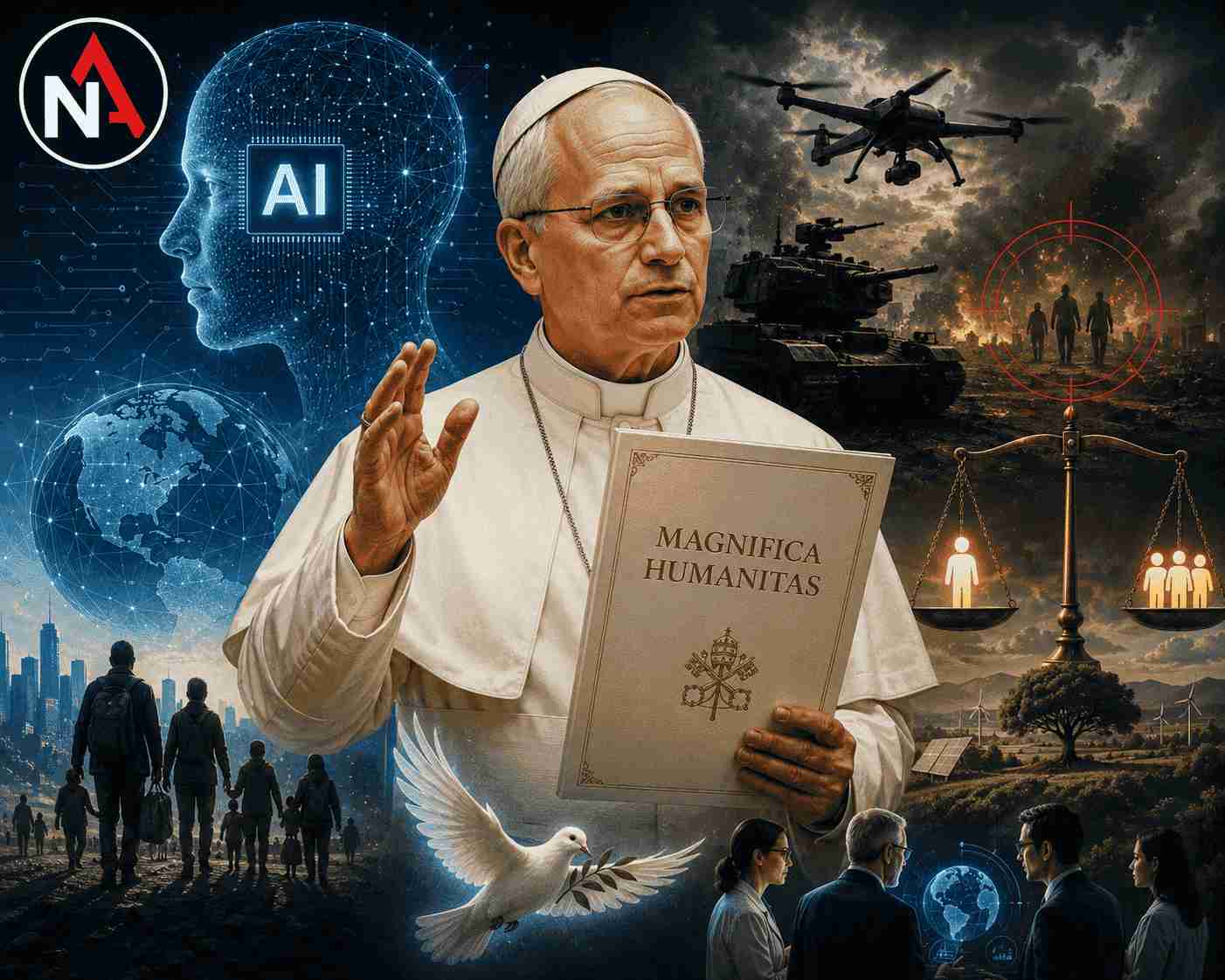 Pope Leo XIV Issues Historic AI Warning, Calls for Ethical Limits on Technology and Warfare